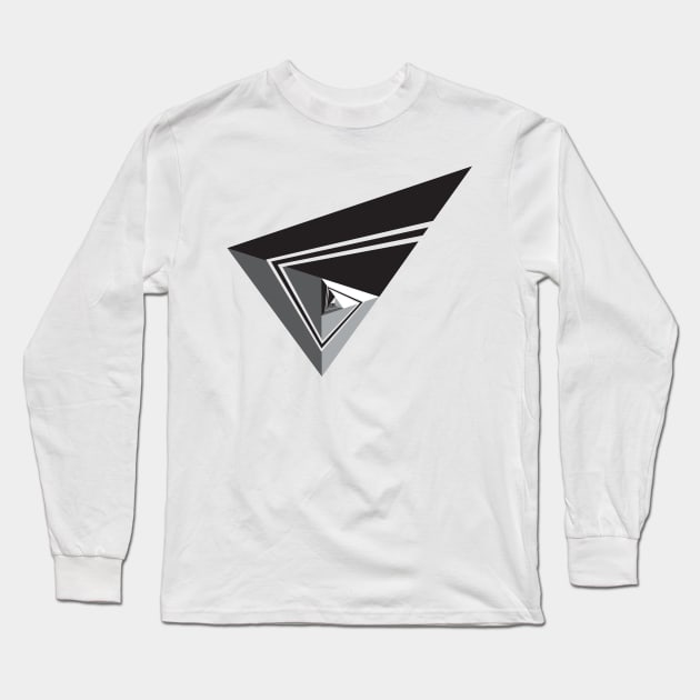 Golden Triangle 1-3 Long Sleeve T-Shirt by cactusjoe